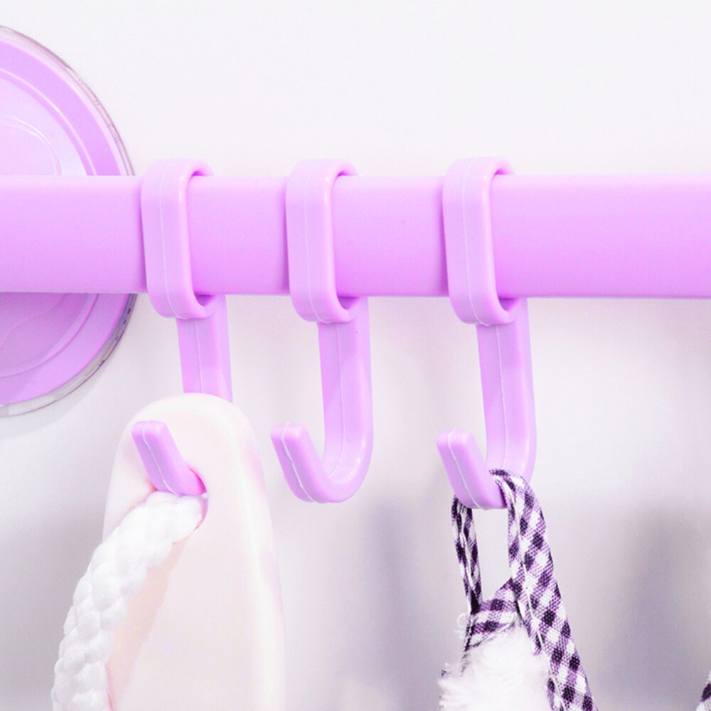 1pc plastikowe przyssawki wieszak kuchenny organizator ubrania kąpielowe ręcznik haczyk robić łazienki narzędzie robić gotowania elastyczna półka robić przechowywania półki