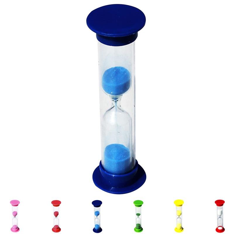 2 stück 2 Minute Sanduhr Bunte Kleine Sanduhr 120 Zweite Timer Kreative Geburtstag für freundlicher