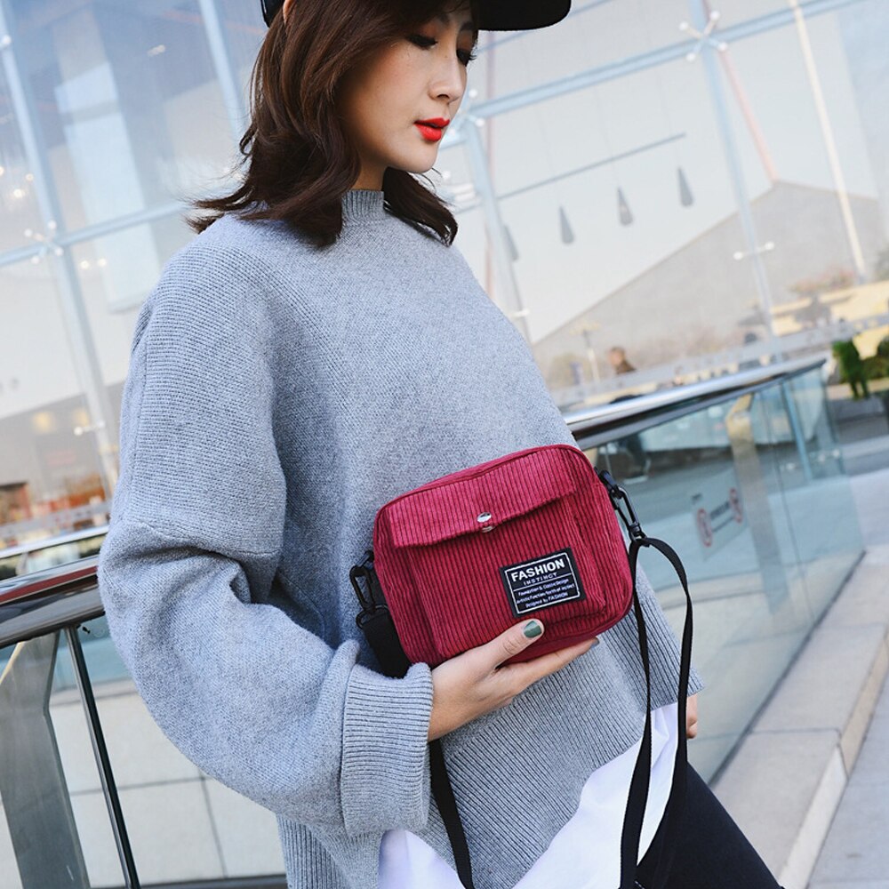 Mini dames handtas dames schoudertas kleine tassen handtas tote satchel dames messenger cross body bags: Rood