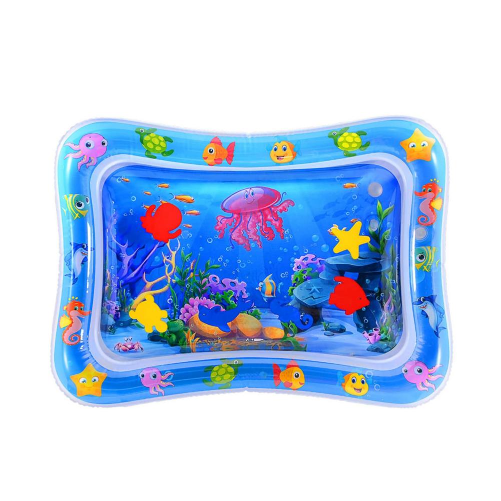 Zomer Opblaasbare Water Mat Voor Baby 'S Veiligheid Kussen Ijs Mat Vroege Onderwijs Speelgoed Spelen Baby Speelkleed Peuter Grappige Pat pad: Default Title