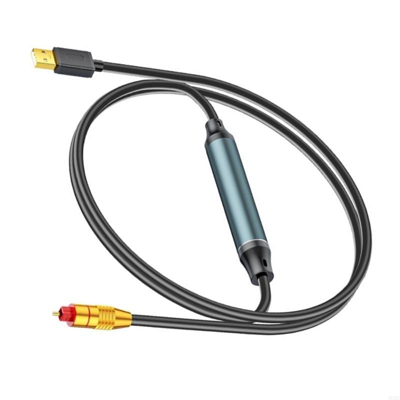 Konwertery USB na SPDIF optyczny adapter analogowo-cyfrowy robić ulepszenia dźwięku Kabel optyczny robić konsol robić gier HDTV