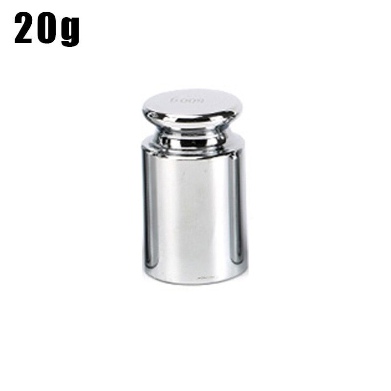 Stainless Steel Weight M1 Calibration Weights Precision Gram Scales Standard Weights Precision Class M1 Calibration Weight: 20g