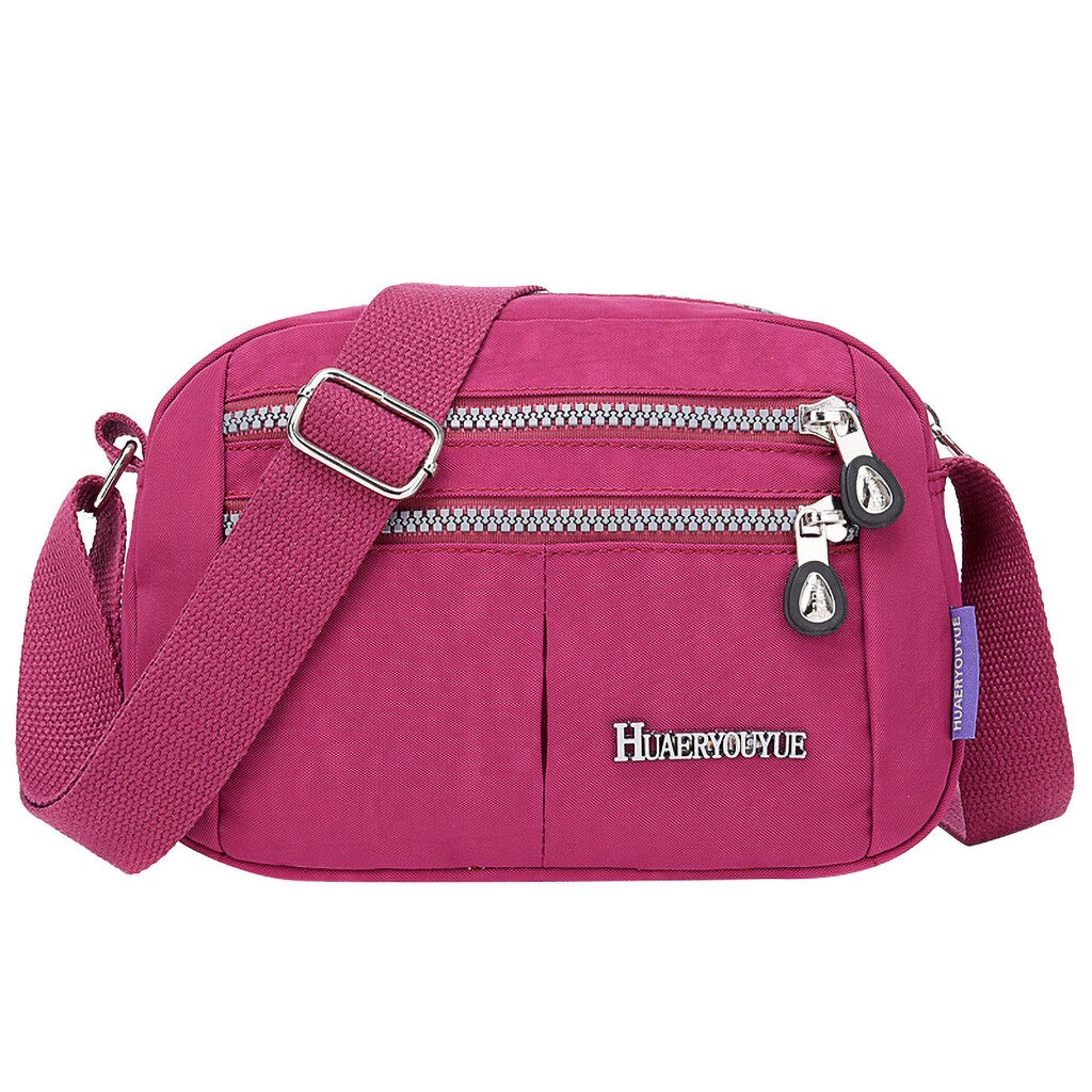 Damska torba na ramię projektant nylonowa torebka damska torba na ramię wodoodporne dziewczyny Messenger torby Crossbody kobiety w magazynie # T1G: Red 