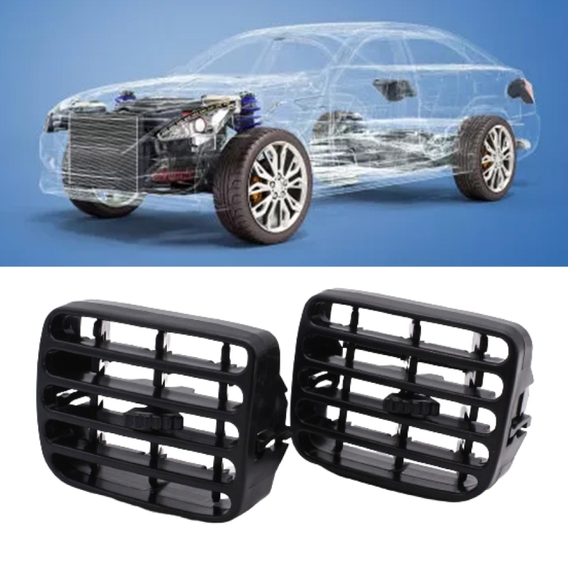 Air Vent- Outlet 7702258375 7702258279 Intake Grille Ducting Heater for Clio II 1998-2001 Dashboard Left Right Air Vent-