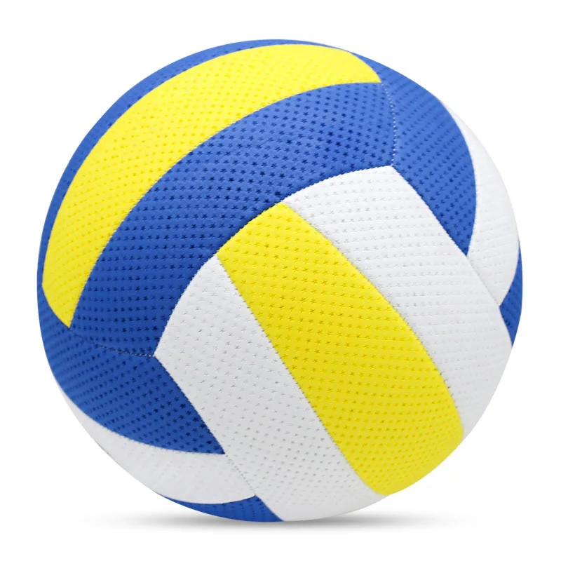 Volleybal maat 5, professioneel wedstrijdtrainingsvolleybal voor strand buiten binnen nr. 5-bal voor studenten volwassen tieners: Donkergrijs