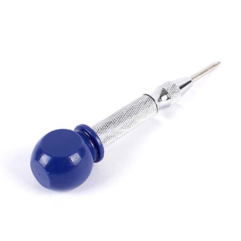 Heavy Duty Automatic Center Pin Punch Loaded Marking Holes Wood Press Dent Marker Woodwork Tool Drill Bit