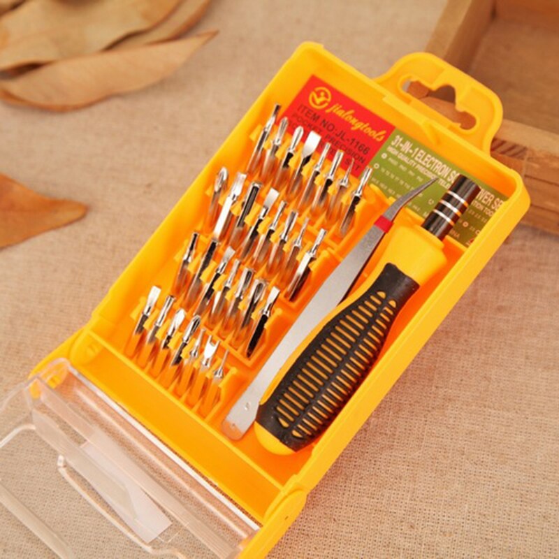 32 In 1 Demonteren Schroevendraaier Set Reparatie Tool Kit Computer Telefoon Open Tool Set Multifunctionele Legering Schroevendraaier Hand Tool Kit