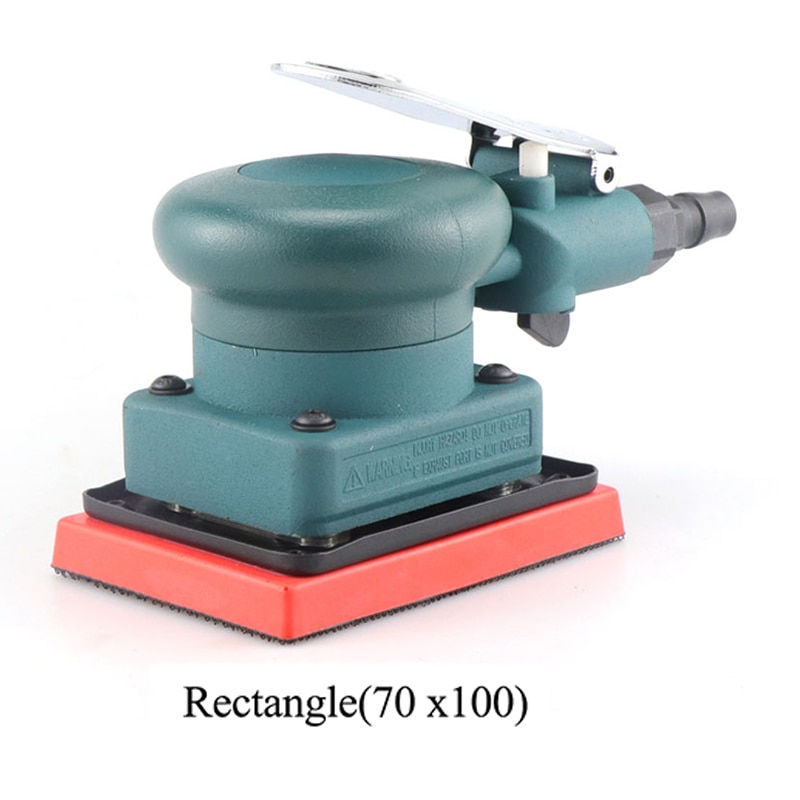 Rectangle size is 70 * 100mm pneumatic air polishing machine tool grinder efficient strong viscous sand paper machine
