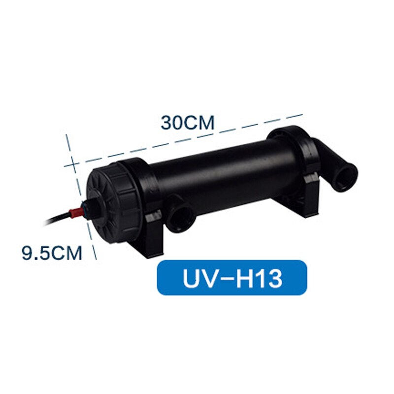 JEBO – lampe de stérilisation UV pour Aquarium, série UV-H H5/H7/H9/H11/H13/H18/H24/H36: UV-H13