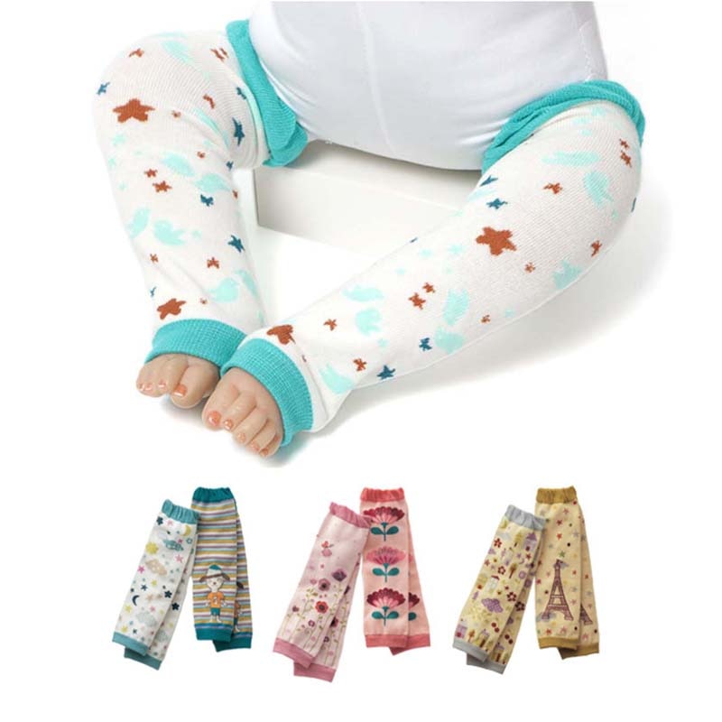 Bebê crianças perna aquecedores meninas do menino legging meias arco-íris infantil criança plissado braço aquecedores legwarmers