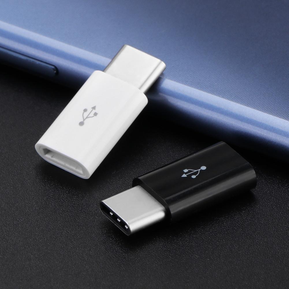Micro USB hembra a tipo-c macho OTG adaptador de carga de teléfono convertidor de transferencia de datos accesorios de teléfono móvil acessórios do celular