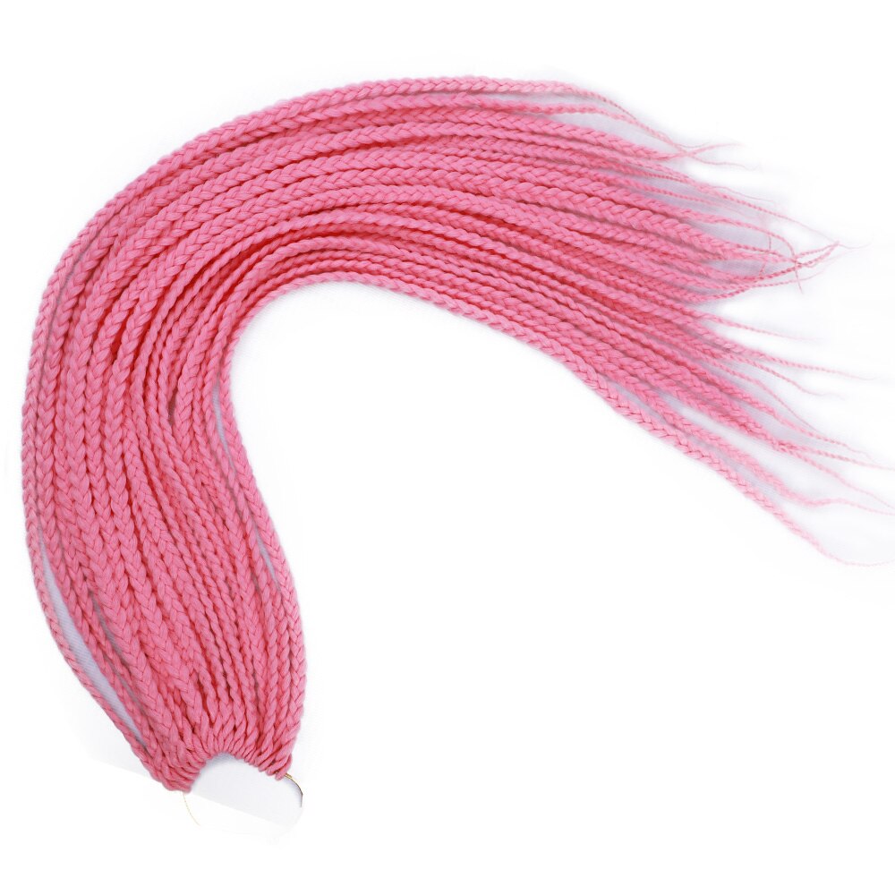 22inch Box Braids 22Strands Senegalese Twist Braids Crochet Hair Extensions Ombre Colors 3S Crochet Braiding Hair: A15