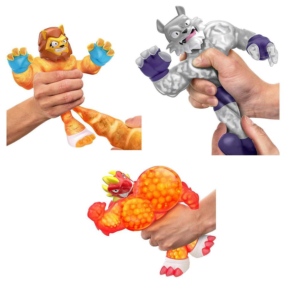 Hotsale Goo Jit Zu Super Hero Squeeze Squishy Aumento Anti-Stress Giocattoli Figurine Da Collezione Bambole Morbide Per Ragazzi Scherza il Regalo