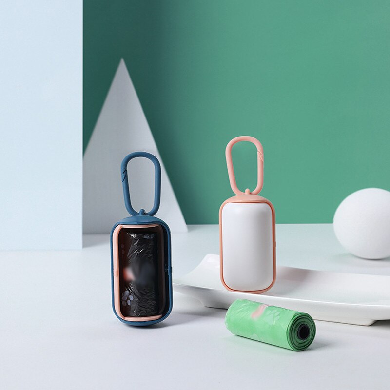 Portable Toilet Waste Box With Handle Trash Box Pet Toilet Bag Dispenser Pet Toilet Cleaning Supplies