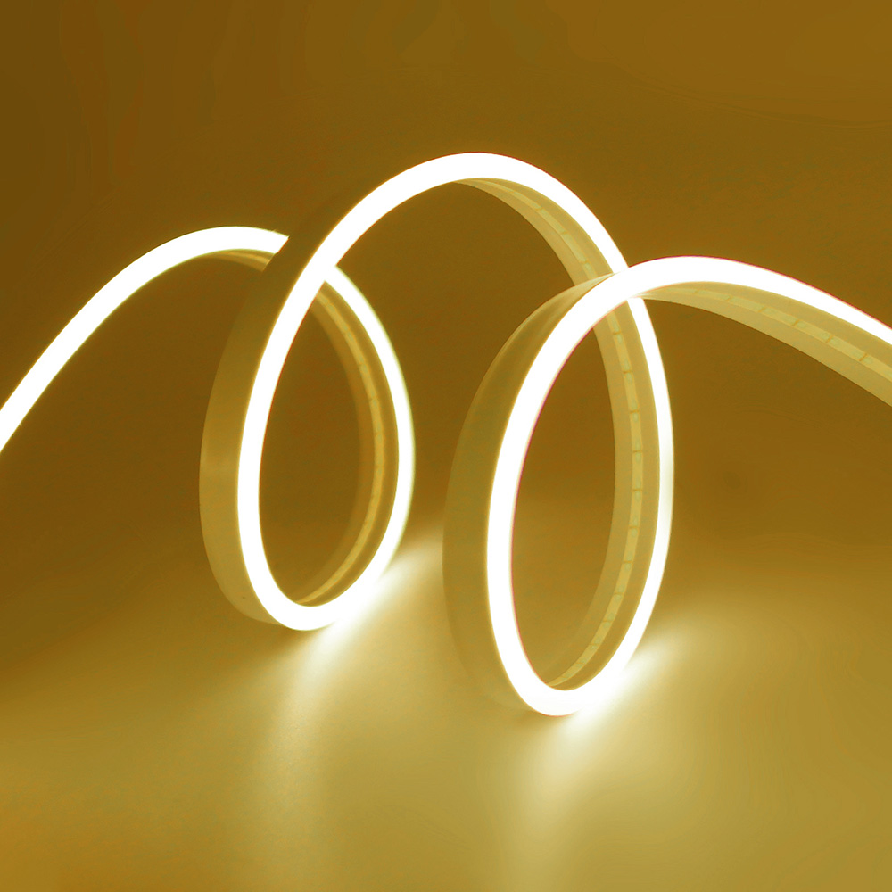 5V USB LED Neon Strip Light Dimmable Touch Sensor Kit Flexible Led Ribbon Waterproof Lamp Lighting For Room Backlight Decoration: WHITE / 2m