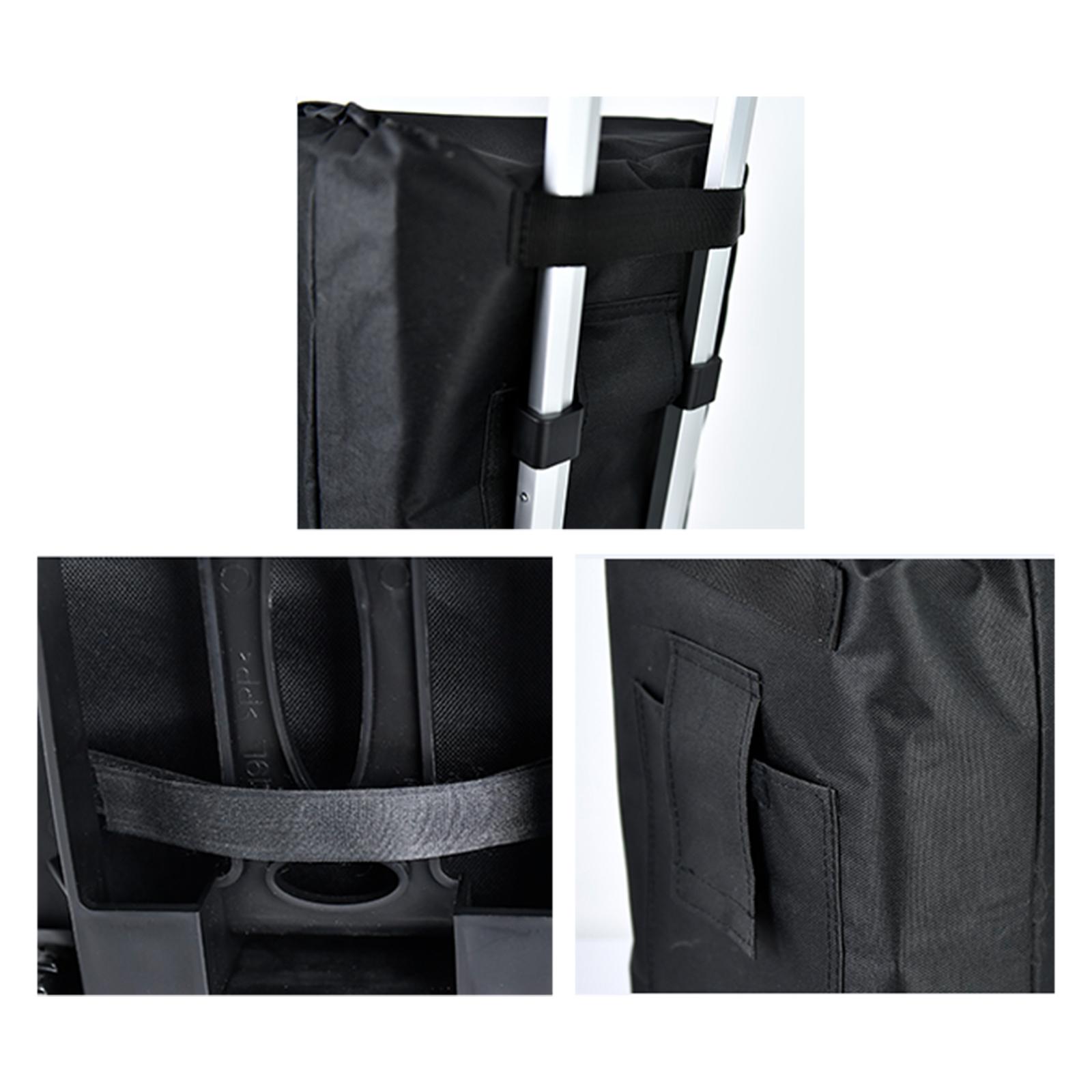 Replacement Bag for Grocery Cart Portable Trolley Cart Spare Bag for Home Travel