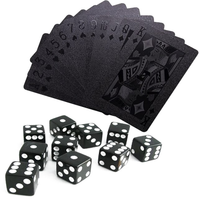 Rowan Poker Card Set - Black main image 1