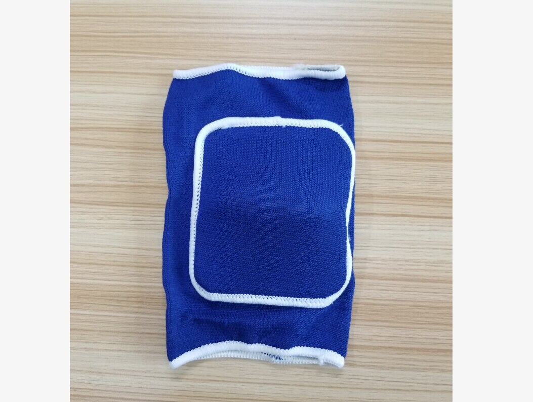 Rodillera de esponja transpirable, Protector de apoyo para deportes de Fútbol, escalada, 2 uds.: Azul