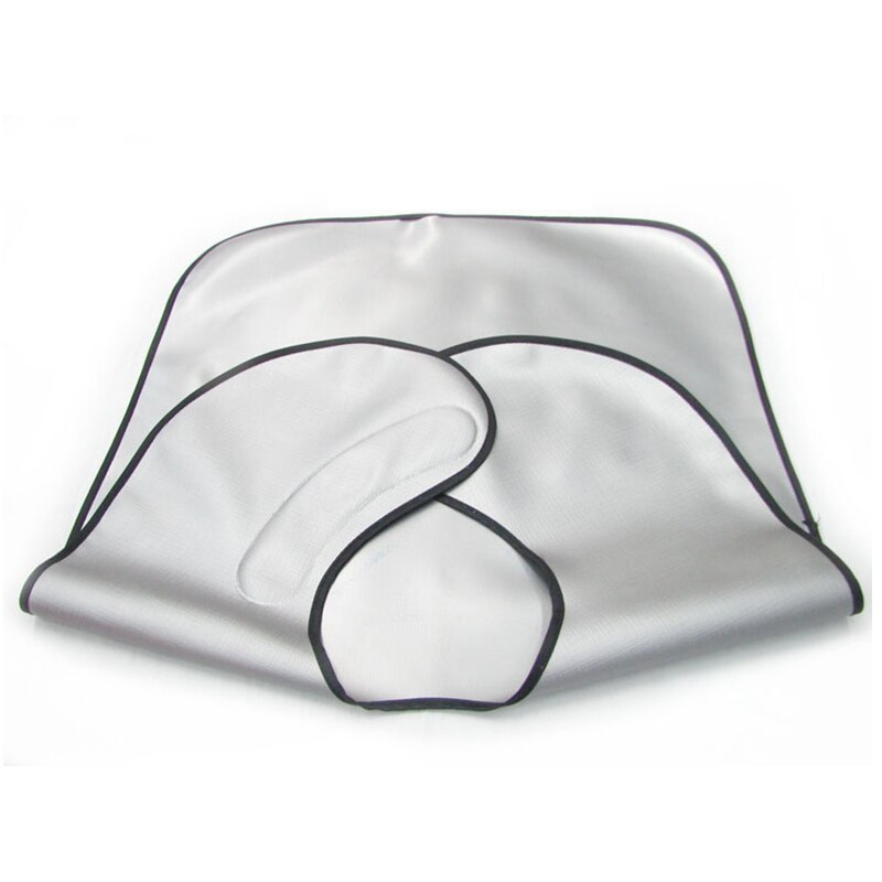 Salon Hairdressing Cutting Collar Waterproof PVC Hair Dye Cape Hairdresser Hairdresser Cape for Hair Cutting Sliver