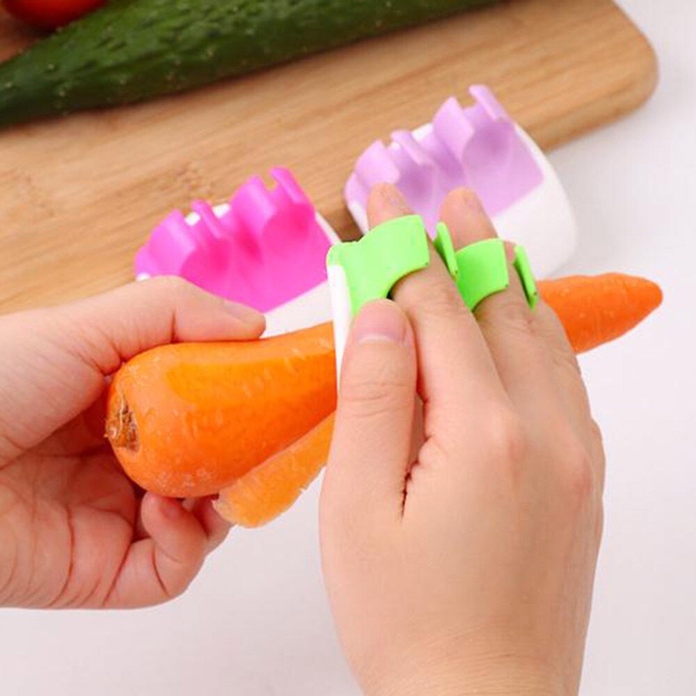 Finger Held Palm Peeler Easy Hold Vegetable Fruit Slicer Kitchen Tool Helper