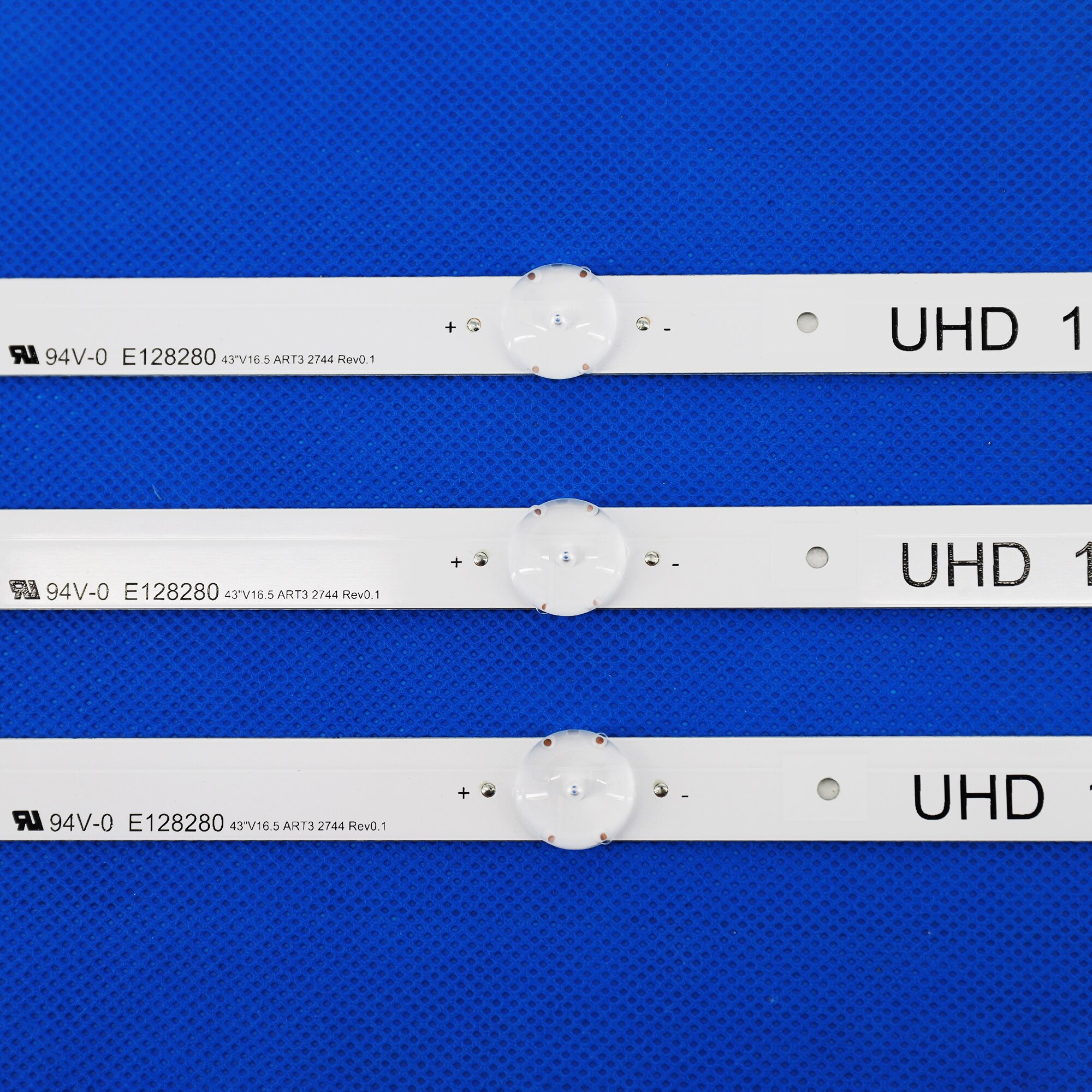 3pcs/set 840mm LED backlight bar Replacement for For LG 43"TV 43UH620V 43UH610T 43UH630V 43UH603V 6916L-2744A UHD 1