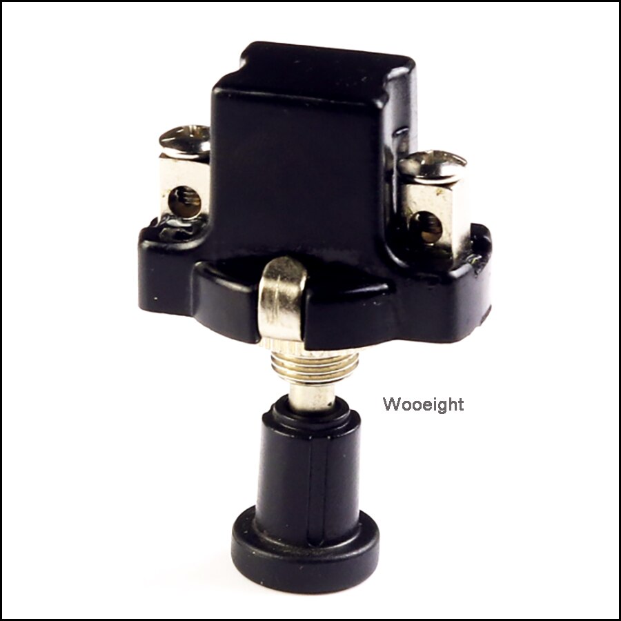 Wooeight 2Pcs Toggle Switch ASW-05 6V 30A Electrical Black Switch For Auto Cars Boats