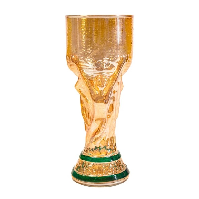 Neuartiges Trophäen Bierglas Kaffeetassen Komfortabler Griff mit Markanter Textur Perfekt für Zuhause Familienfeiern Getränke: Blau