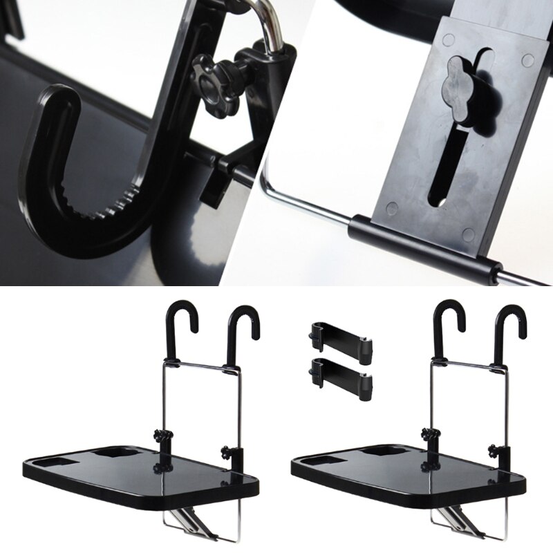 Steering Wheel Tray -Car Mount Laptop Stand Table Foldable Passenger Seat Desk f M2ED