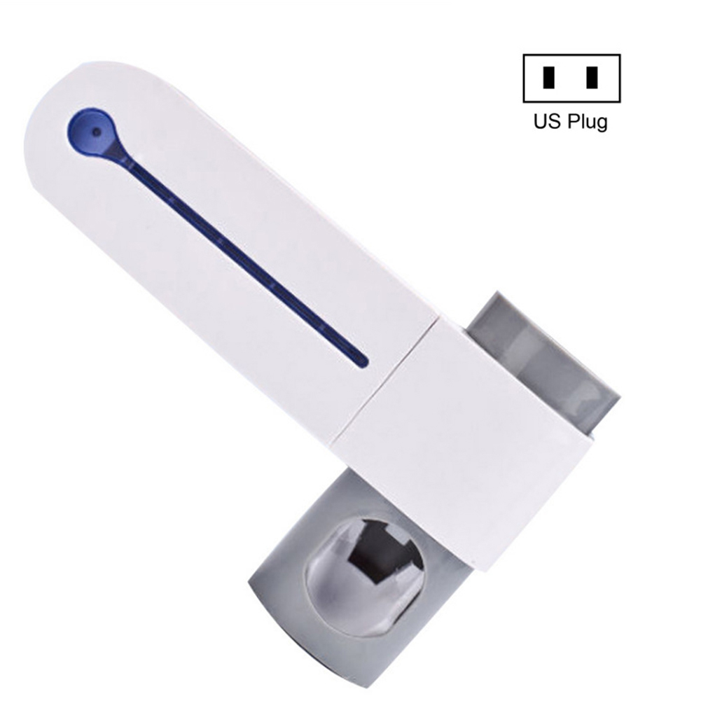 Tandenborstelsterilisator automatische tandpasta dispenser antibacteriële uv-licht ultraviolet dispenser tandenborstelhouder mondreiniger