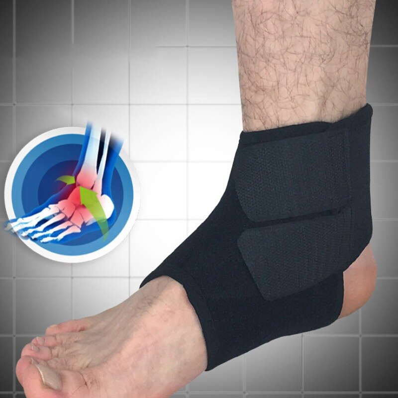 Hoge elastische aanpassing compressie enkel ondersteuning Professionele sport enkel pads basketbal voetbal klimmen