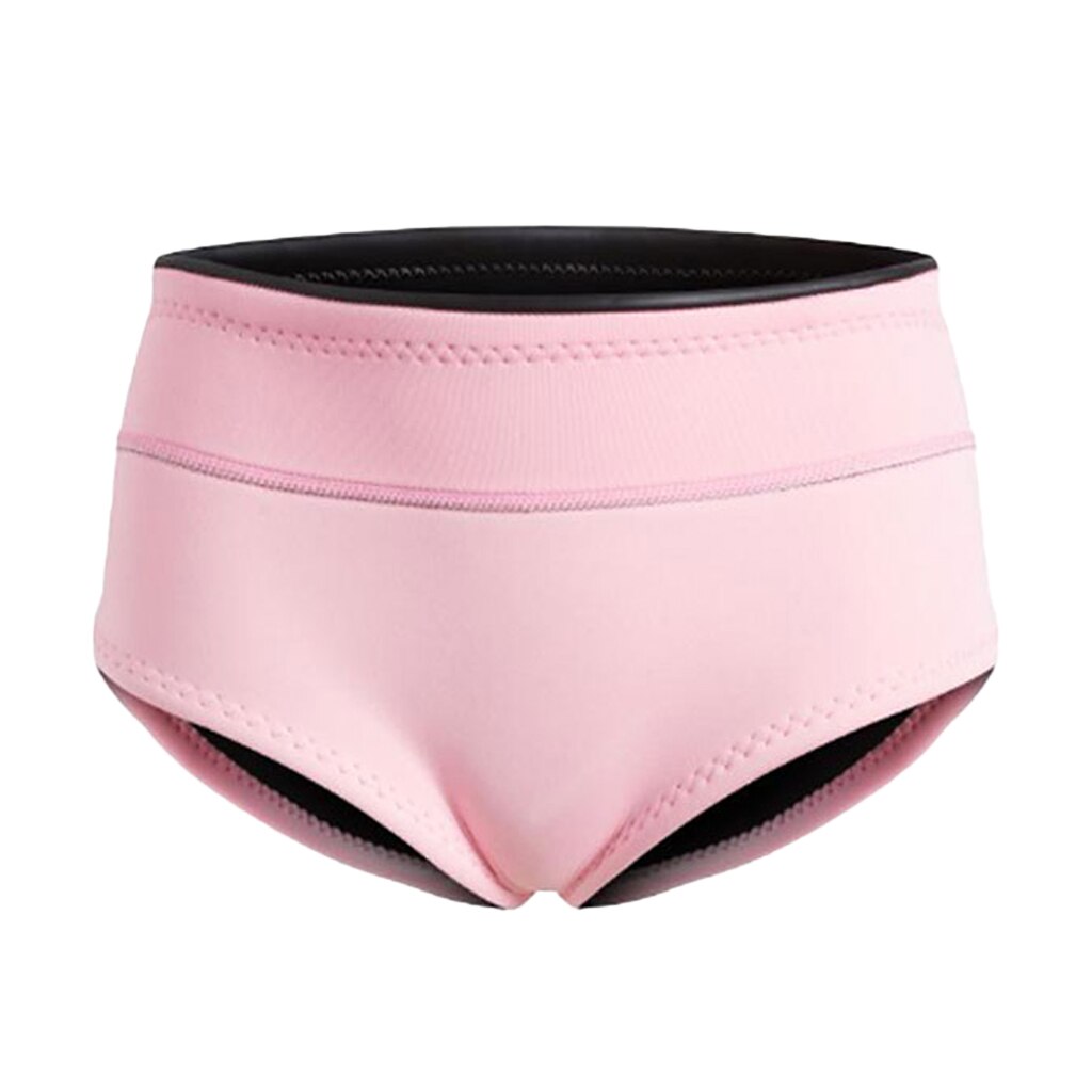 1.5mm Neoprene Super Stretch Diving Snorkel Brief Underwear Shorts Women Wetsuit Boyshort Bottoms for Diving Swimmin Snorkeling: Pink  XL