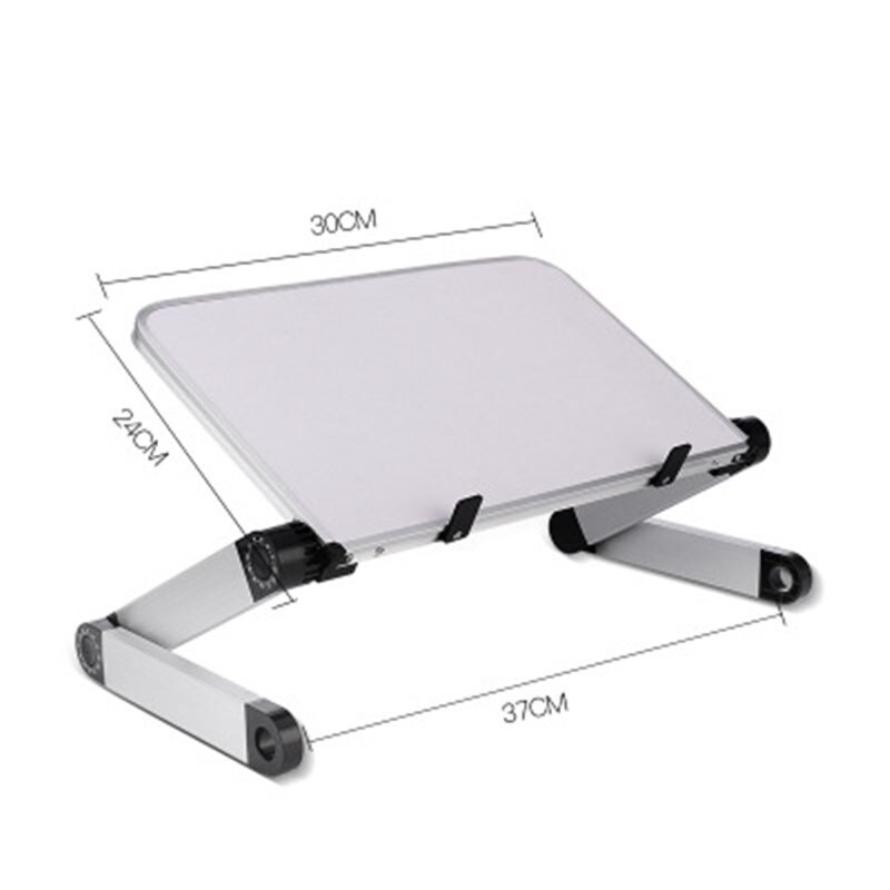 Laptop Desk raised base Ergonomic Portable Bed desktop Tray PC Table Stand Notebook Sofa Desk Stand computer cooling pad: D