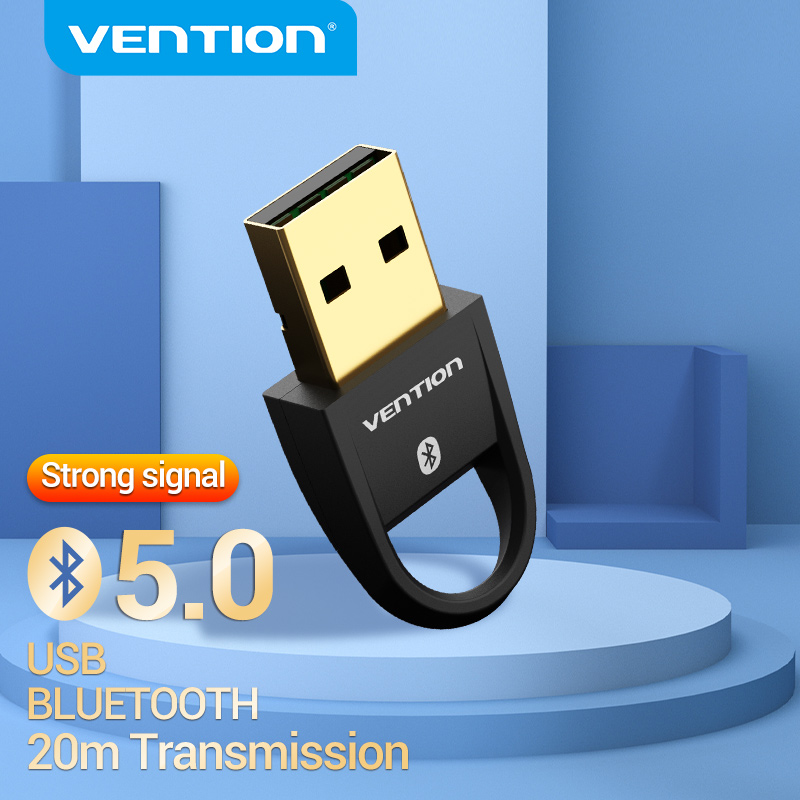 Vention USB Bluetooth-Compatible 5.0 Adapter for PC Mouse Wireless Transfer Receiver Transmitter Dongle for Bluetooth Headphone