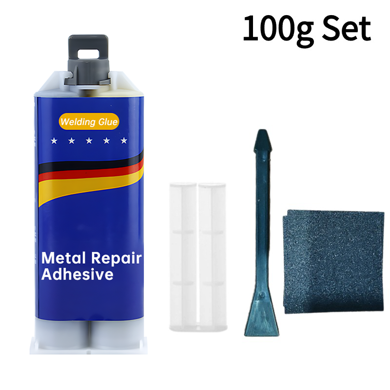 Cola de reparo de metal de alta resistência ab cola de soldagem a frio magia reparação de plástico agente de reparo industrial ab cola selante 20-300ml: Vermelho