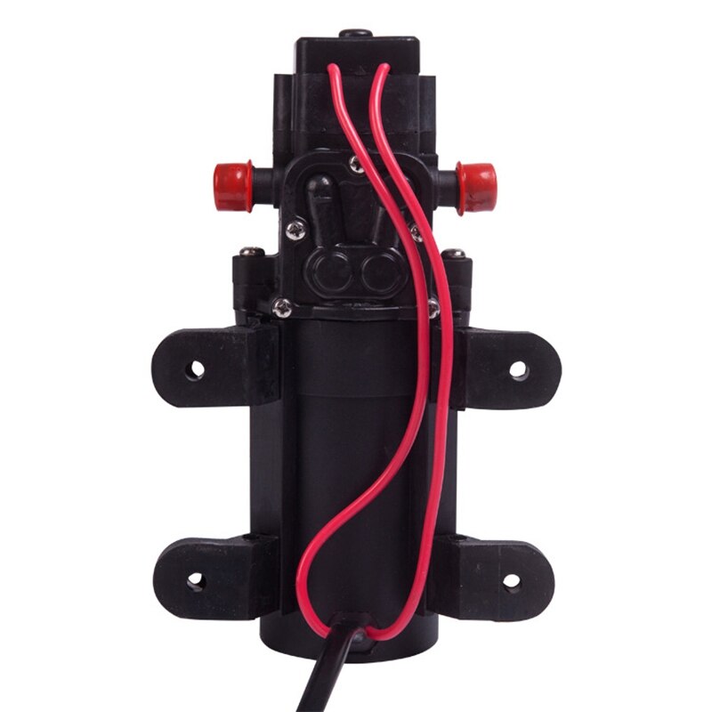 Stable and Durable DC 12V 35PSI 3L/Min 100W Water High Pressure Diaphragm Self Priming Pump