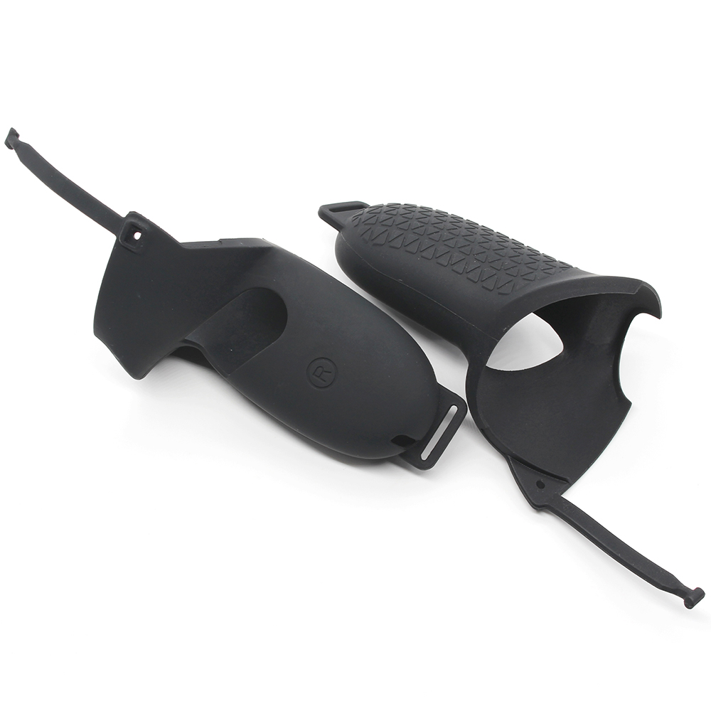 Hand Grip Cover For Oculus Quest 2 VR Touch Controller Case Handle Sleeve Protective Cover Strap For Oculus Quest 2 Accessories: Black 2