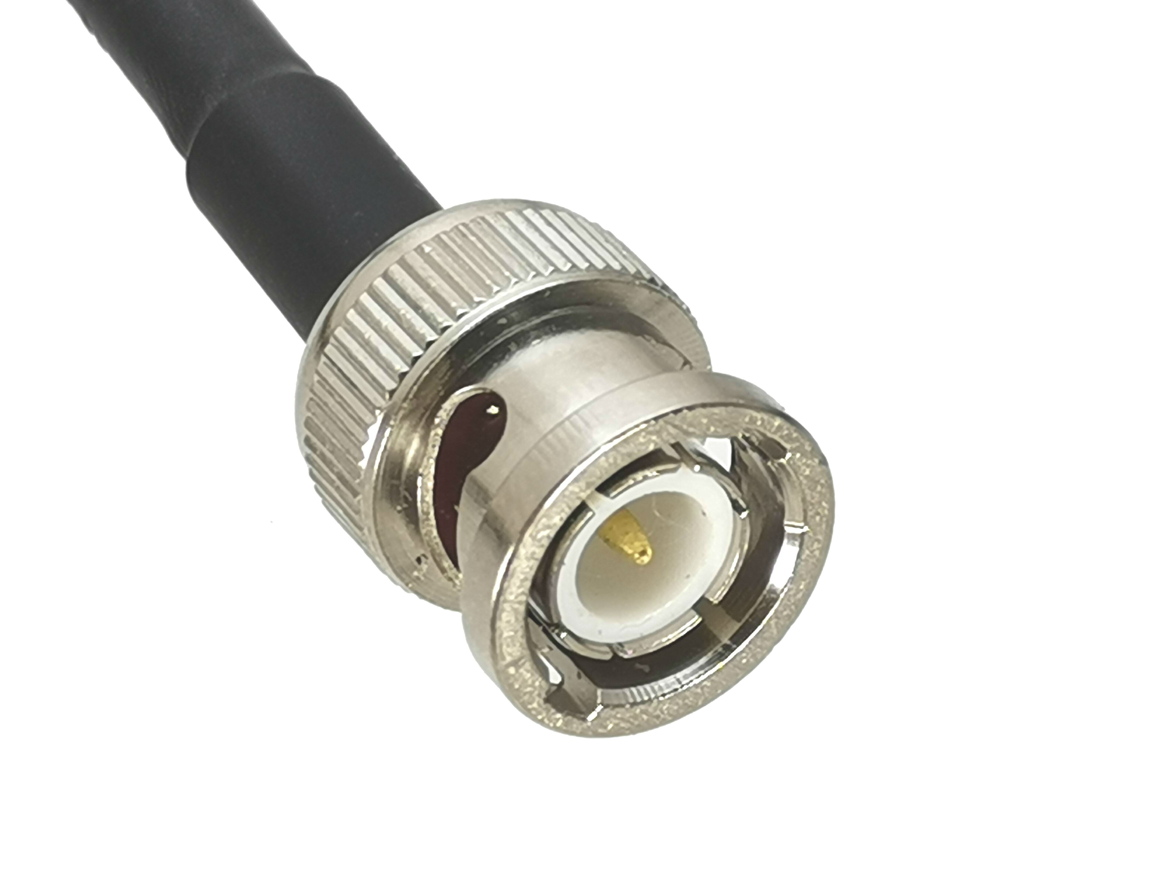 1Pcs RG58 UHF PL259 Male Plug to BNC Male Plug Connector RF Coaxial Jumper Pigtail Cable For Radio Antenna 6inch~40M