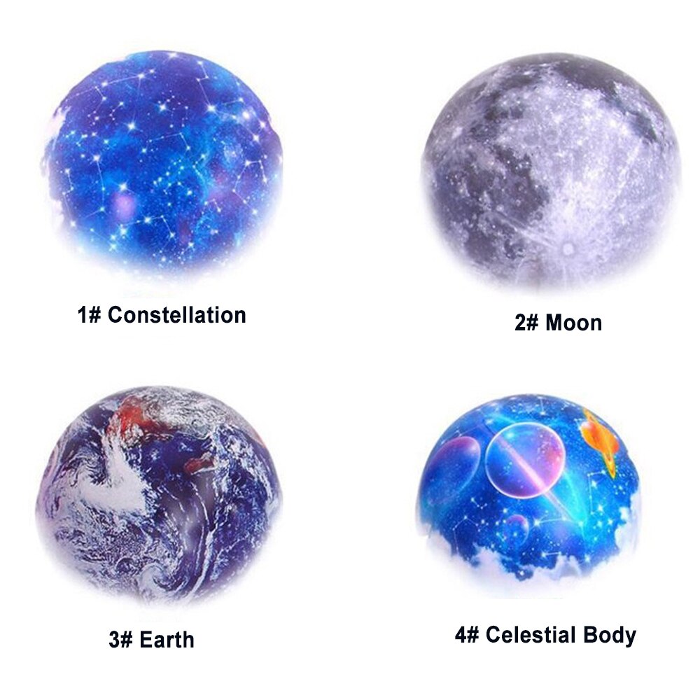 LED Projector Star Moon G-alaxy Night Light For Children Kids Room Sky Rotating Bedroom Decor Nursery Nightlight Baby Lamp