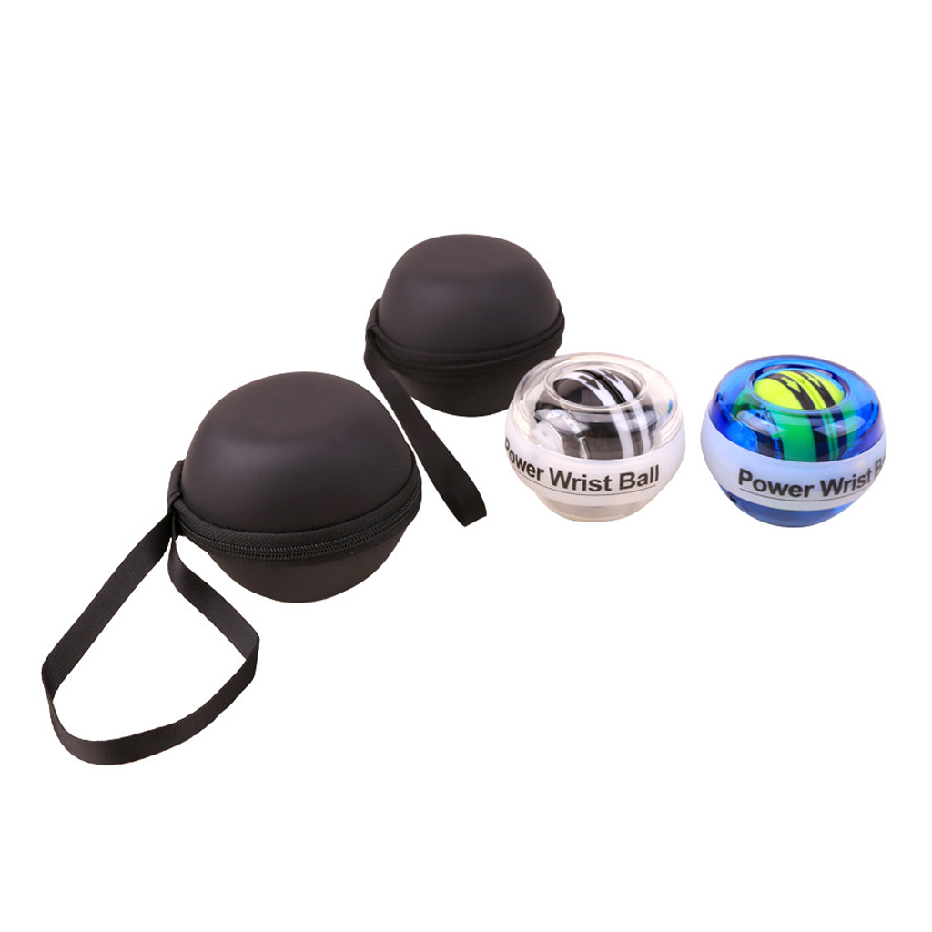 Mano de energía bola para la muñeca ejercicio brazo de bola de refuerzo Fitness con entrenador de fuerza de agarre de mano