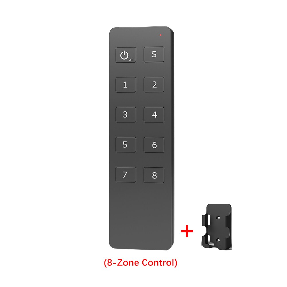 LED PWM Wireless RF Dimmer 2.4G 4-Zone/Wifi Remote Control DC12-24V Brightness adjustment for LED Strip: LSD-RU8 Only