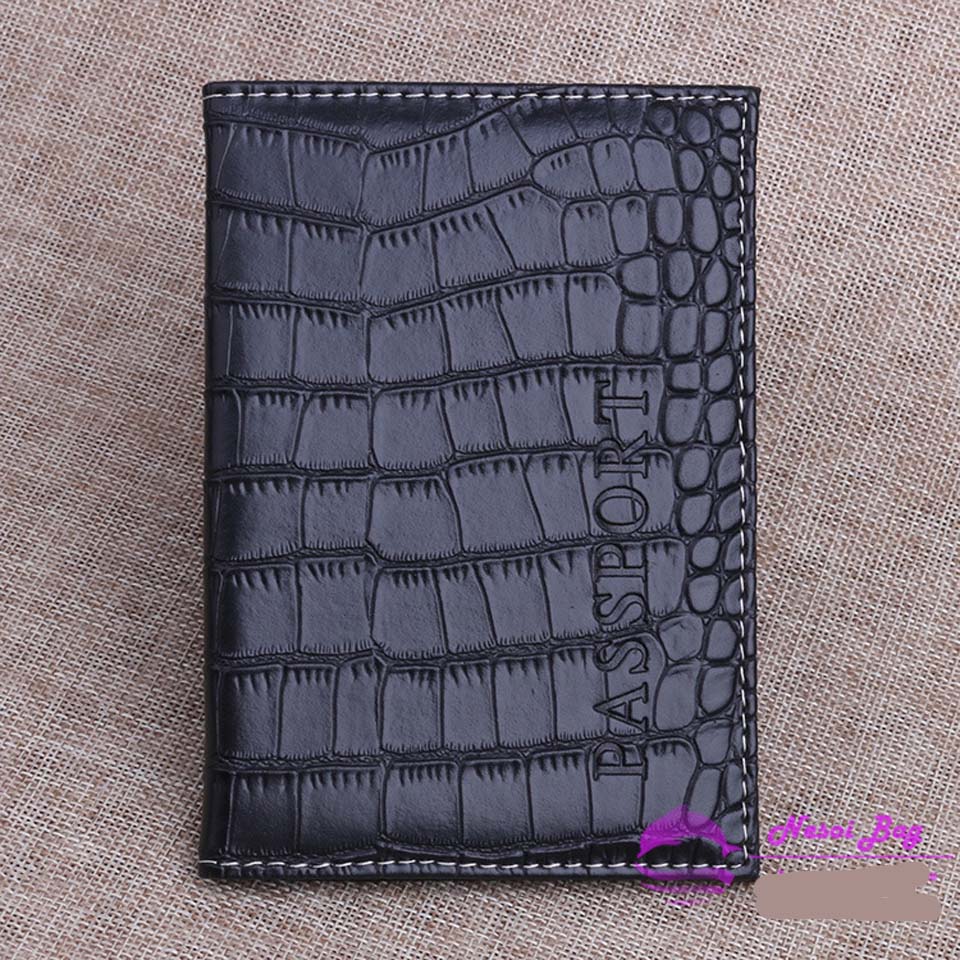 Crocodile Pattern Travel Passport Cover Russia Women Pu Leather Cover on The Passport Case Passport Travel Organizer Paspoort