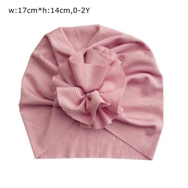 Turbante superelástico para bebé, sombrero fino para niña recién nacida, gorros con lazo de flores para niño pequeño, gorros para bebé , novedad para verano: 9