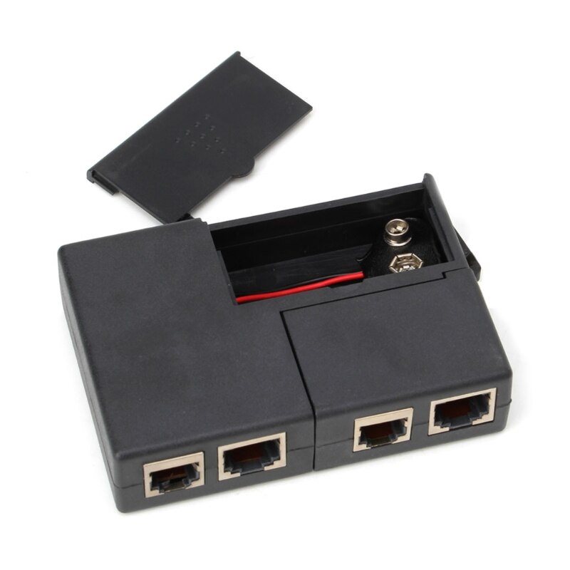 Tester eccellente professionale Cat5 RJ11 RJ45 del cavo del cavo di LAN della Mini rete nuovo Dropshipping