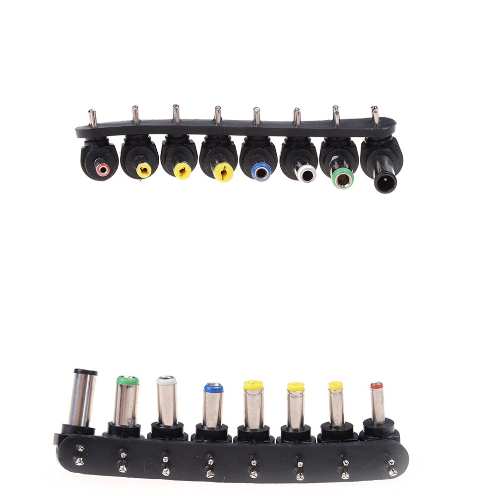 8 Pièces/ensemble Universel Pour Ordinateur Portable AC DC Alimentation Adaptateur Chargeur Conseils Jack Connecteur Pour Prise De Charge Pour Tablettes PC