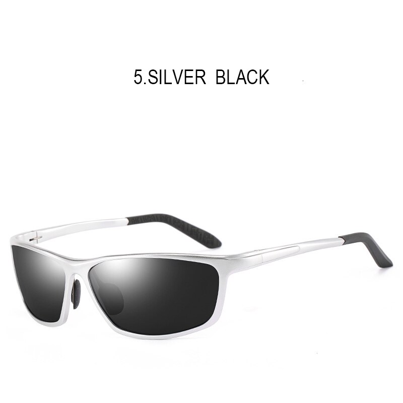 SHARK ZEIL Mens Gepolariseerde Zonnebril voor Sport Outdoor Rijden Zonnebril Mannen Metalen Frame Zonnebril gafas de sol hombre