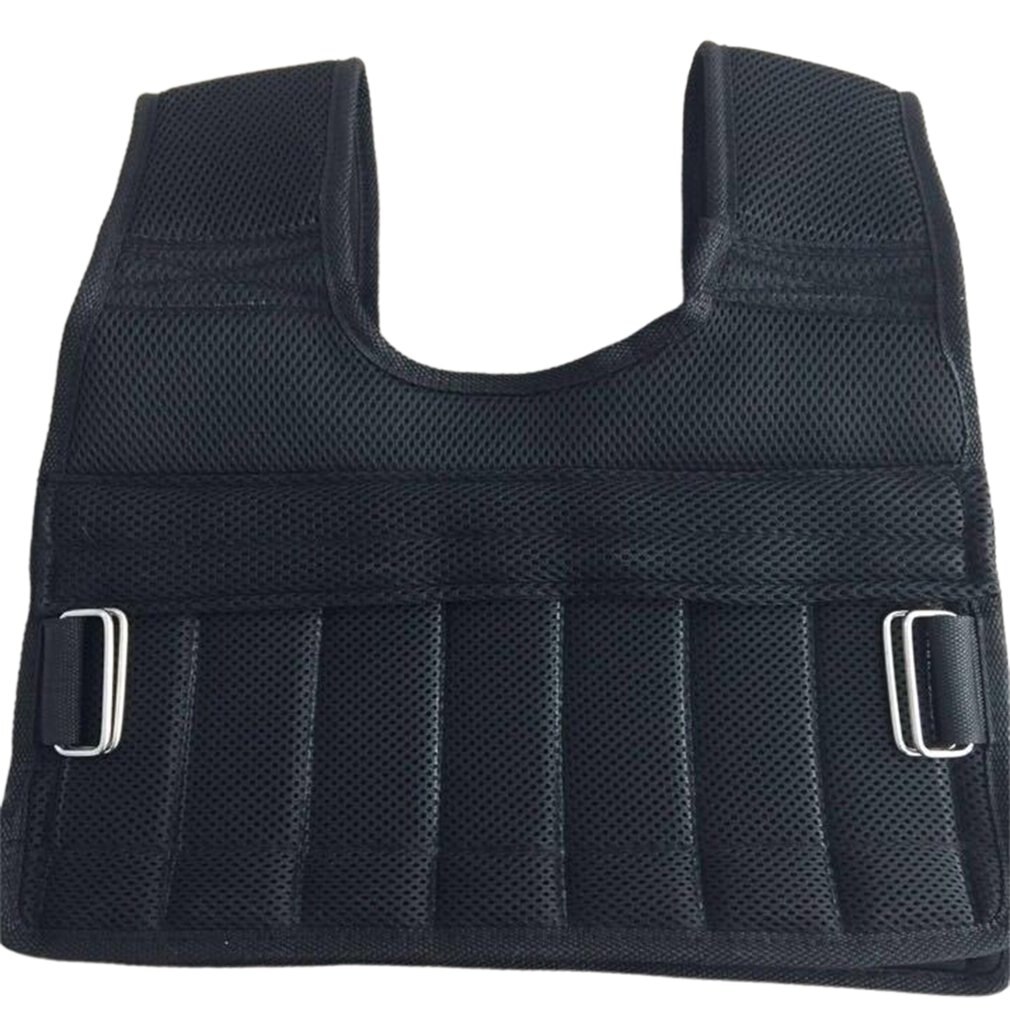 Chaleco ponderado ajustable para entrenamiento, chaqueta de Fitness para entrenamiento, gimnasio, boxeo, equipo de Fitness