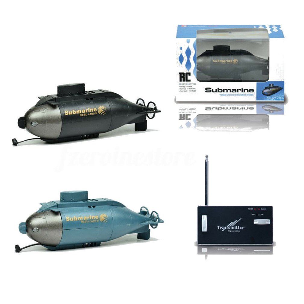 777 - 216 de la función completa, peces Torpedo inalámbrico 40MHz RC submarino juguete para