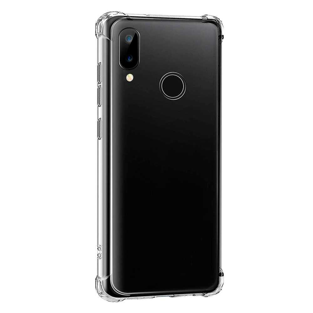 OcioDual stand case TPU Gel Rand Versterkte Antishock Shockproof voor Xiaomi Redmi Note 7 Siliconen Flexibele Back optische cover Case