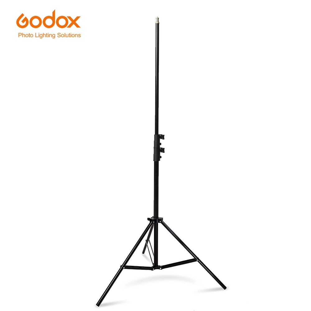 Foto statief Godox 304 200 cm stabiele Light Stand met 1/4 Schroef Hoofd voor Studio Photo Flash Verlichting