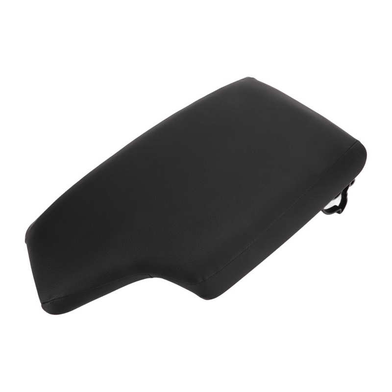 Center Console Armrest Lid Armrest Seat Box Protector Black PU Leather for Car
